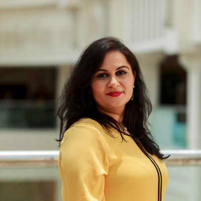 Dr. May Al Saffar, Assistant Professor and Chairperson of the Interior Design Department, Ahlia University