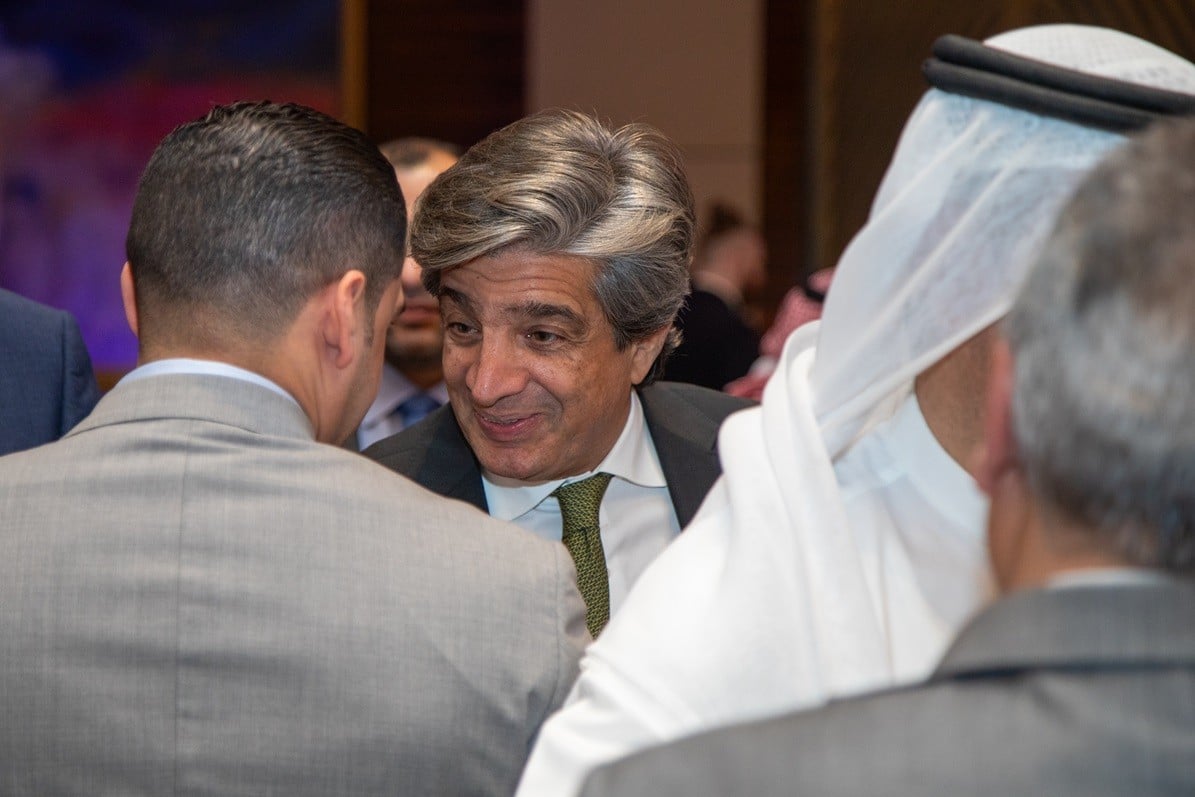 Group networking at the conference